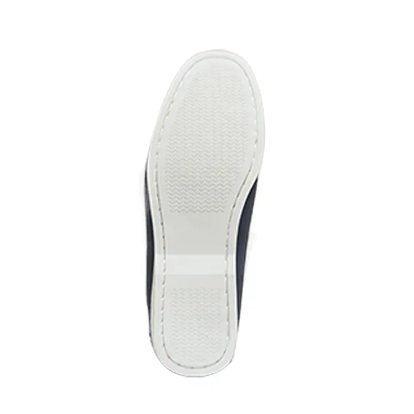 Maco Mens Casual Loafers Boat Shoes Black - HS2013-3 - Image 5