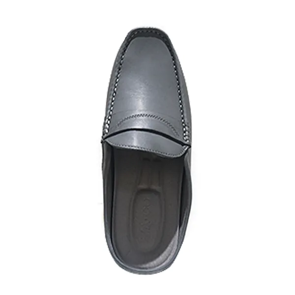 Maco Mens Casual Loafers Moccasins Gray - 315-2 - Image 4