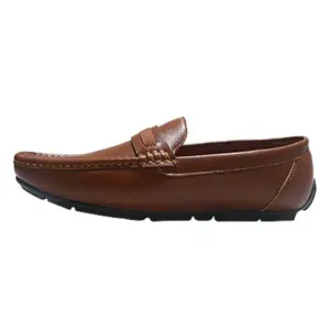 Maco Mens Casual Loafers Moccasins Brown - 2398-8