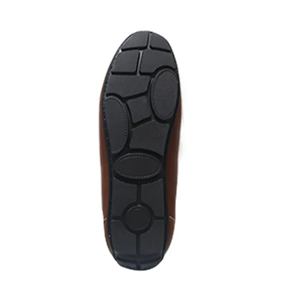 Maco Mens Casual Loafers Moccasins Brown - 2398-8 - Image 5