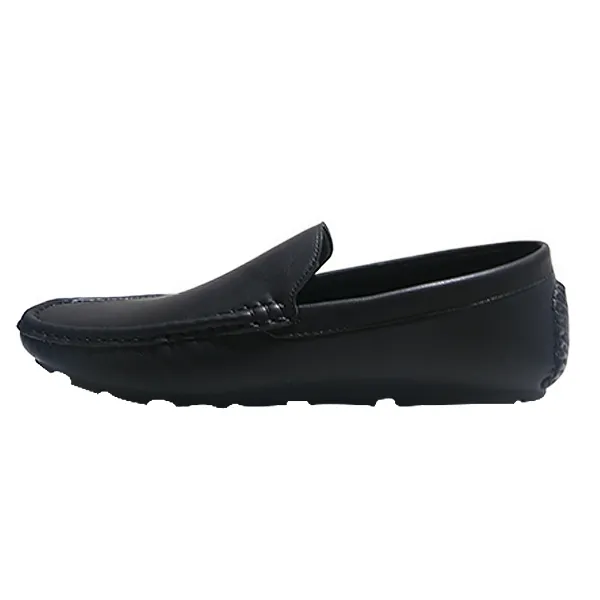 Maco Mens Casual Loafers Moccasins Black - 9030-11