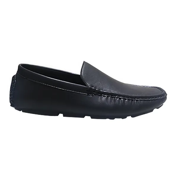 Maco Mens Casual Loafers Moccasins Black - 9030-11 - Image 3