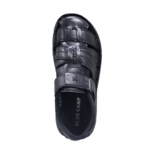 Blue Camp Mens Casual Sandals Sling Strap - Black (HF231103-4)