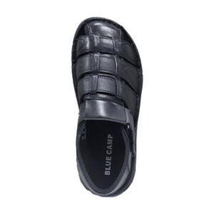 Blue Camp Mens Casual Sandals Sling Strap - Black (HF2011-18)