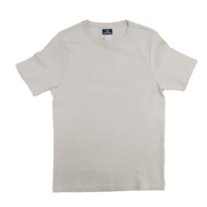 Blue Camp Girls Teens Round Neck Interlock T-Shirt - Mushroom