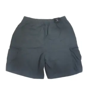 Alternative view of Avenue Boys Teens Wear Cargo Jogger Shorts 6 Pockets - Gray - NV002-S