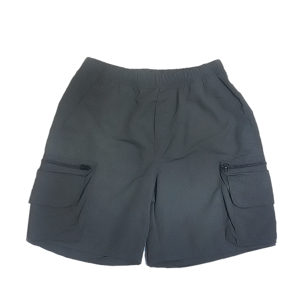 Avenue Boys Teens Wear Cargo Jogger Shorts 6 Pockets - Gray - NV002-S