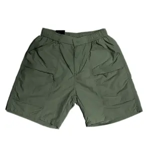 Avenue Boys Teens Wear Cargo Jogger Shorts 6 Pockets - Fatigue - NV003-S
