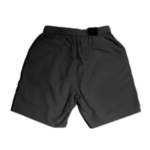 Alternative view of Avenue Boys Teens Wear Cargo Jogger Shorts 6 Pockets - Black - NV003-S