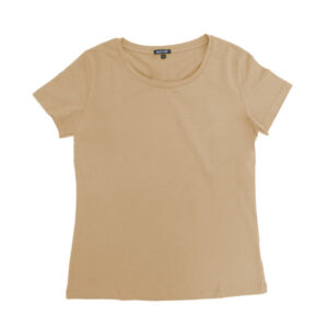 Blue Camp Girls Teens Round Neck T-Shirt - Cinamon