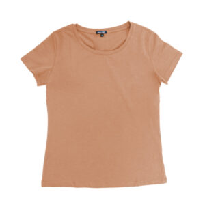 Blue Camp Girls Teens Round Neck T-Shirt - Salmon