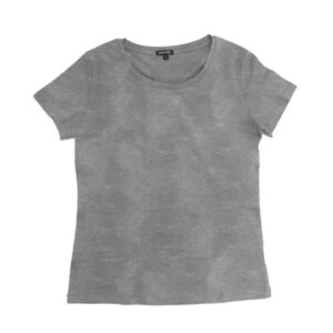 Blue Camp Girls Teens Round Neck T-Shirt - Gray