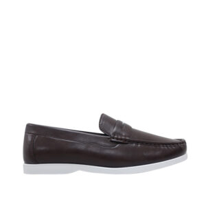 Avenue Casual Loafers Boat Shoes for Men- Coffee