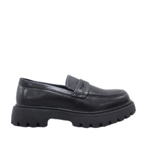Avenue Casual Penny Loafers Shoes for Men - Black
