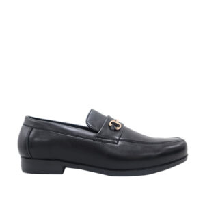 Avenue Casual Penny Loafers Shoes for Men - Black