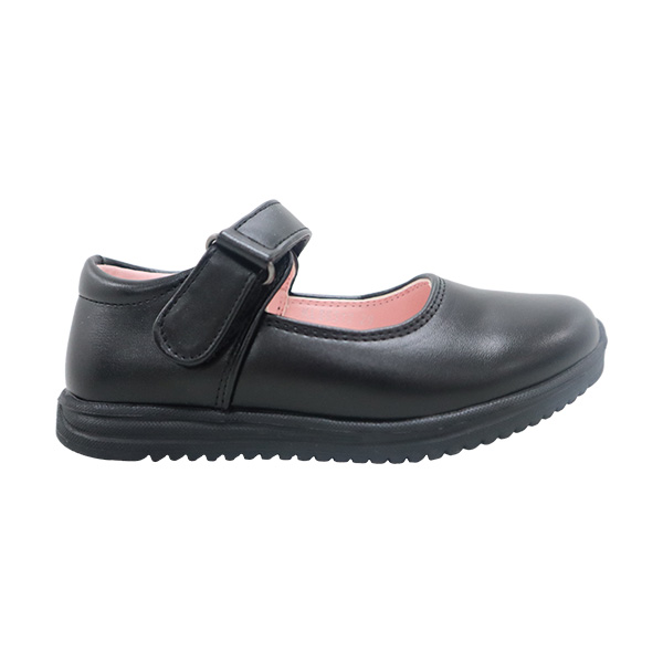 Avenue Kids Girls Formal Black Shoes - KL86512 - Simple Black School Shoes for Girls