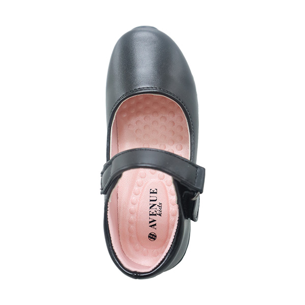 Avenue Kids Girls Formal Black Shoes - KL86512 - Simple Black School Shoes for Girls - Image 2