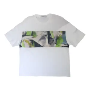 Avenue Boys Teens Wear Oversized Round Neck Printed Tee - White - YHT24814