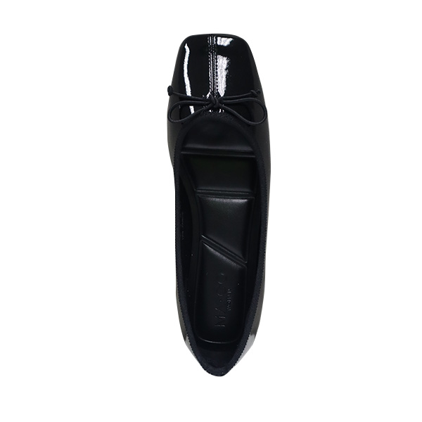 Maco Ladies Ballet Flats Farcie - Black - Image 4