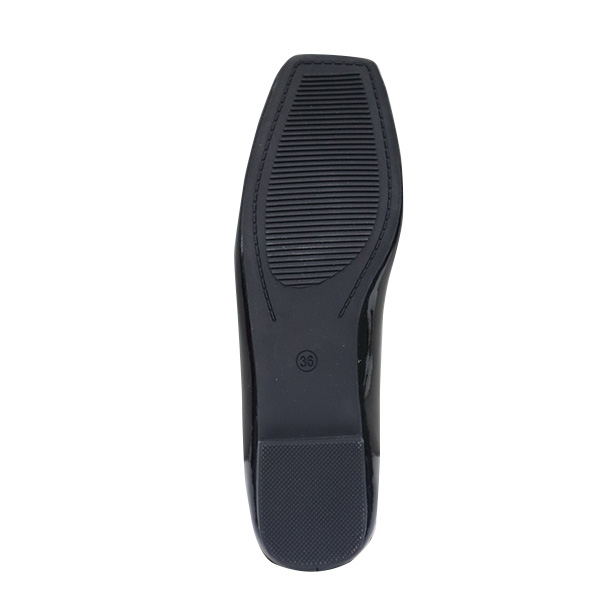 Maco Ladies Ballet Flats Farcie - Black - Image 5