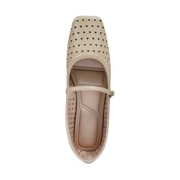 Maco Ladies Ballet Flats Felly - Beige - Image 4