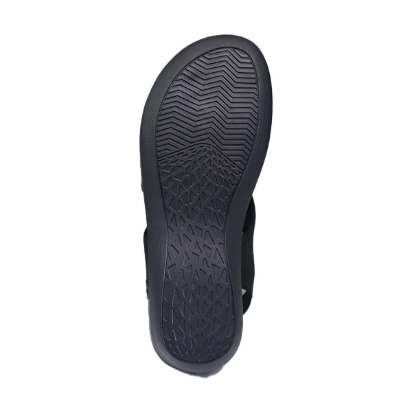 Avenue Ladies Comfy Sandals Flats Lyka - Black - Image 5