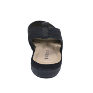 Alternative view of Avenue Ladies Comfy Sandals Flats Lyka - Black