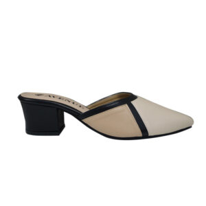 Avenue Ladies Step In Heeled Marian - Beige