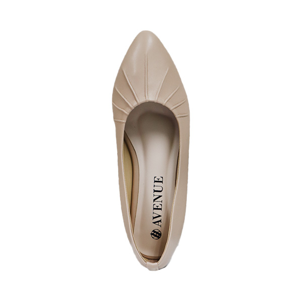 Avenue Ladies Ladies Ballet Flats Mawe - Khaki - Image 4