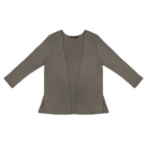 Blue Camp Ladies Cardigan Long Sleeve Knit -  Khaki