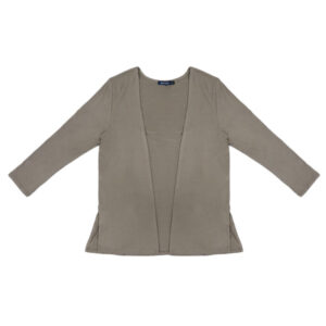 Blue Camp Ladies Cardigan Long Sleeve Knit -  Camel