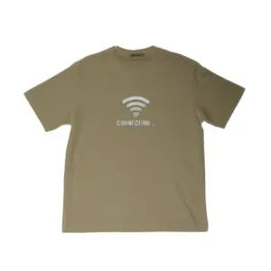 Avenue Boys Teens Wear Round Neck Printed Tee - Fatigue - 68583
