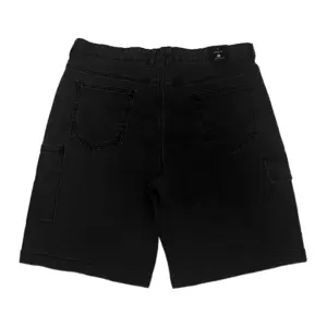 Alternative view of Avenue Boys Teens Wear Cargo Denim Shorts - Black - NVM2530711