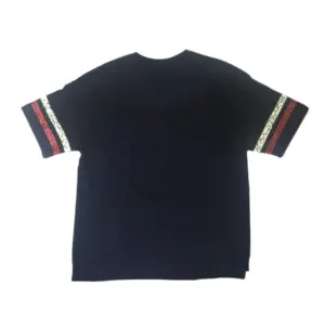 Alternative view of Avenue Boys Teens Wear V-Neck Cut & Sew Tee With Print - Navy Blue - 24-3430