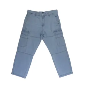 Avenue Boys Teens Wear Denim Cargo Pants - Light Wash - 24-6156M