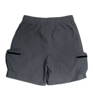 Alternative view of Avenue Boys Teens Wear Cargo Shorts Polyester Spandex With Mat Finish - Dark Gray - 24-7140M