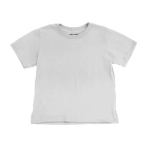 Blue Camp Ladies Crop Shirt With Slit Plain - White
