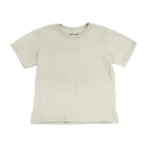 Blue Camp Ladies Crop Shirt With Slit Plain - Beige