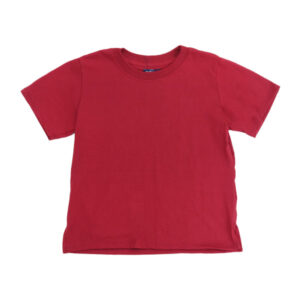 Blue Camp Ladies Crop Shirt With Slit Plain - Maroon