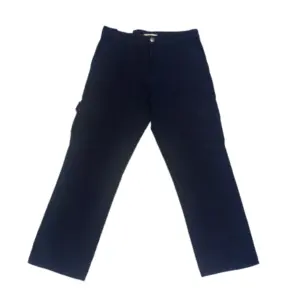 Avenue Boys Teens Wear Denim Cargo Pants Straight Cut Loose Fit - Dark Blue - 13303