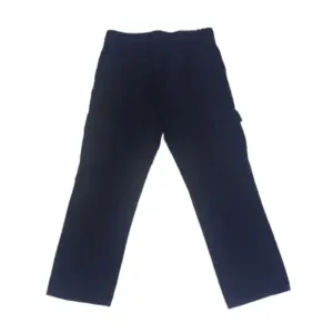 Alternative view of Avenue Boys Teens Wear Denim Cargo Pants Straight Cut Loose Fit - Dark Blue - 13303