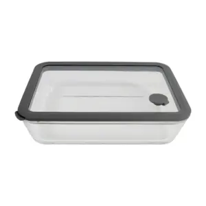 Alternative view of Food Container 4 Pieces Set 700ml High Borosilicate Glass