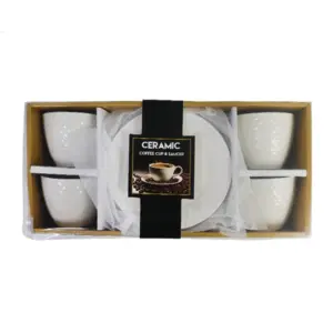 Cup And Saucer 8 Pieces Set