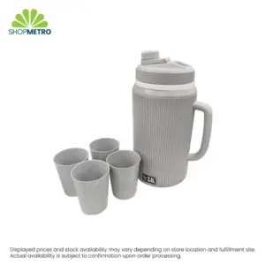 Alternative view of 2.8L Water Jug with 4-Piece Cup Set