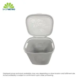Alternative view of Laundry Basket With Cover And Wheels - Small