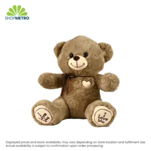 Bear 2 Col 32Cm 12/Box Brown