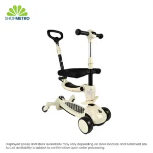 Scooter 2In1 With Music And Light  6/Box Multicolor
