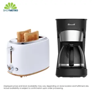 Dowell Bread Toaster With Coffee Maker 1.5L