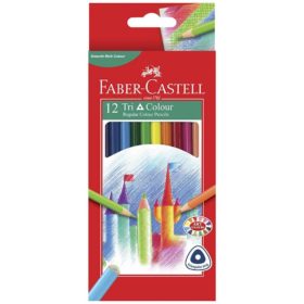 Faber-Castell Tri Colour Pencil 12'S