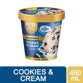 Selecta Cookies And Cream 475Ml